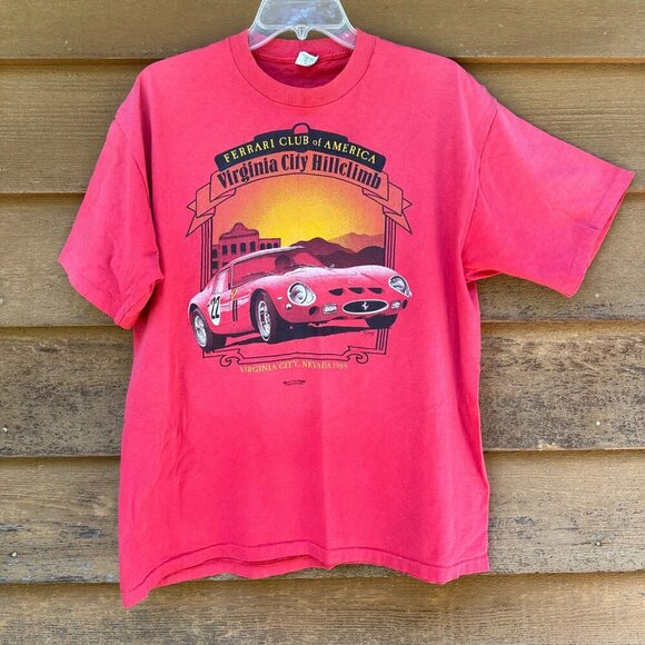 Ferrari Club of America Other - Vintage 1989 Ferrari Club of America Virginia City Tee Shirt Size XXl